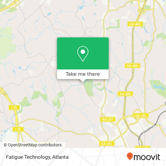 Fatigue Technology map