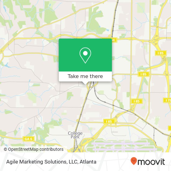 Mapa de Agile Marketing Solutions, LLC