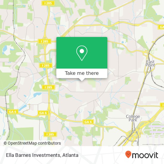 Ella Barnes Investments map