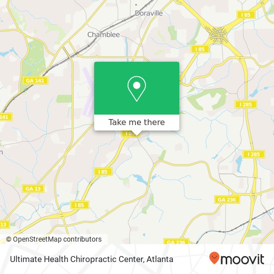 Mapa de Ultimate Health Chiropractic Center