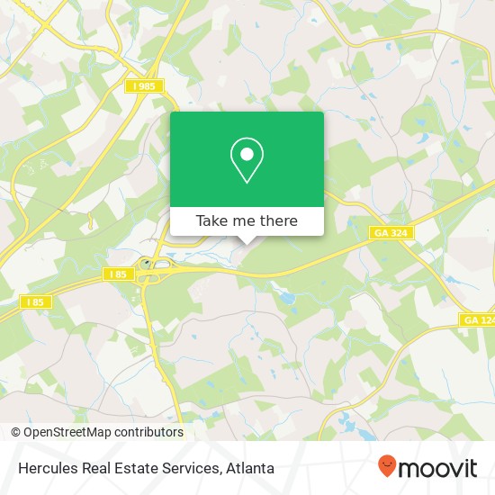 Mapa de Hercules Real Estate Services