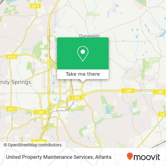 United Property Maintenance Services map