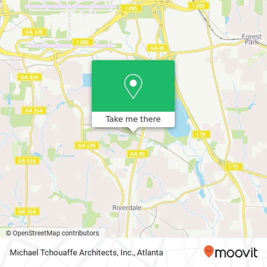 Michael Tchouaffe Architects, Inc. map