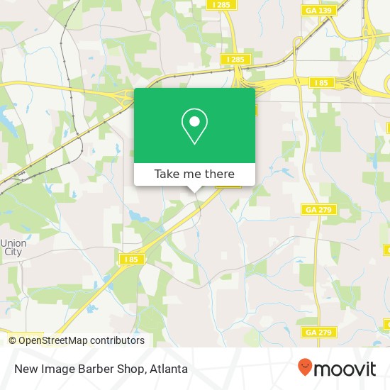 Mapa de New Image Barber Shop