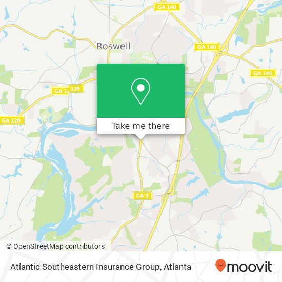Mapa de Atlantic Southeastern Insurance Group