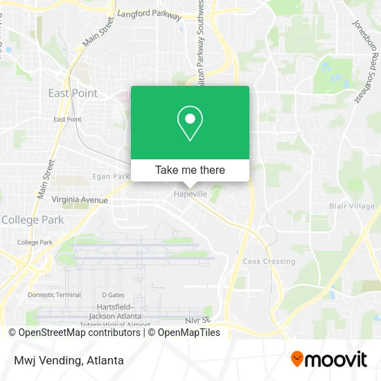 Mapa de Mwj Vending