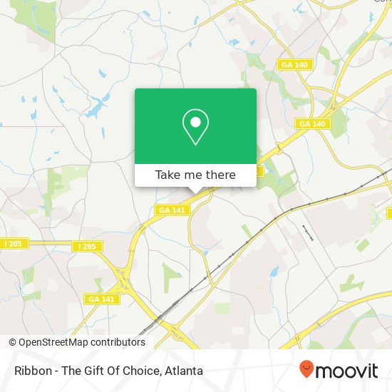 Mapa de Ribbon - The Gift Of Choice
