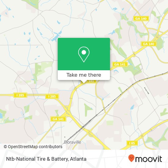 Mapa de Ntb-National Tire & Battery