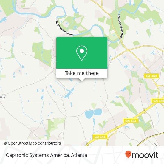 Captronic Systems America map