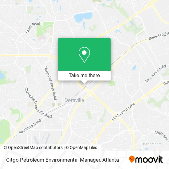 Citgo Petroleum Environmental Manager map