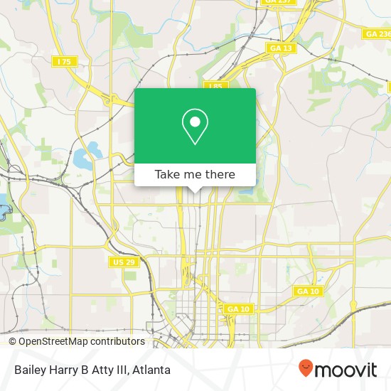 Bailey Harry B Atty III map