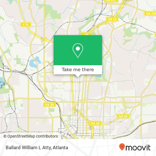 Ballard William L Atty map