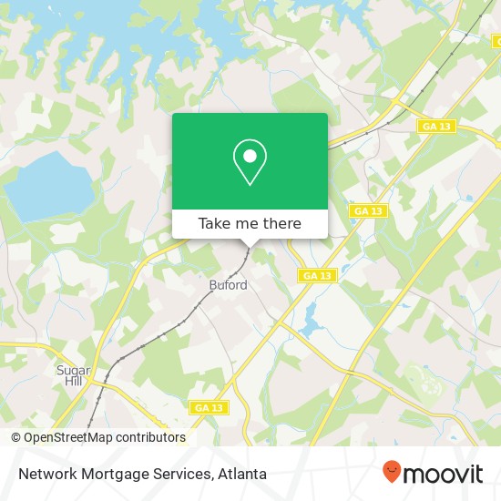 Network Mortgage Services map