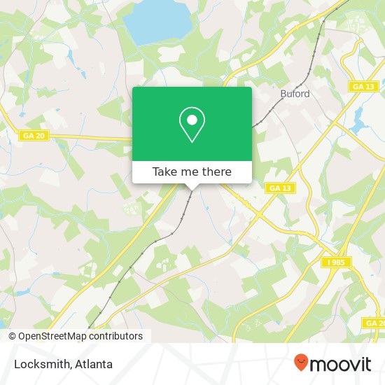 Locksmith map