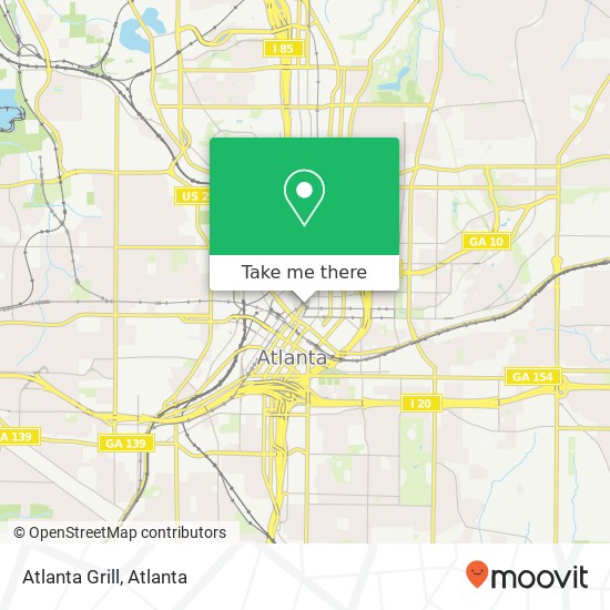 Mapa de Atlanta Grill