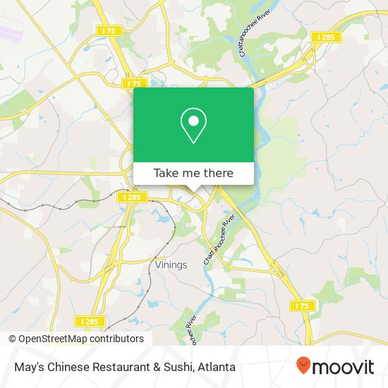 May's Chinese Restaurant & Sushi map