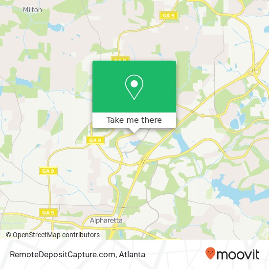 RemoteDepositCapture.com map