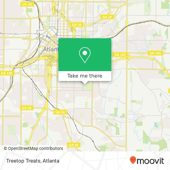 Treetop Treats, Atlanta, GA 30315 map