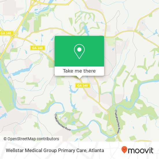 Wellstar Medical Group Primary Care map