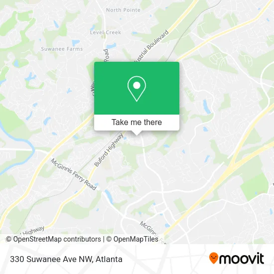 330 Suwanee Ave NW map