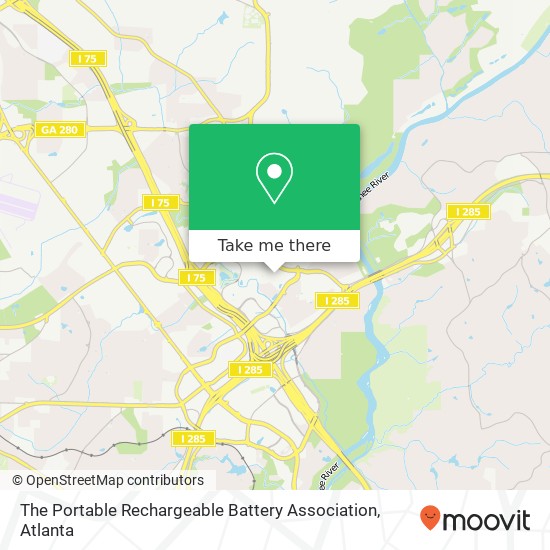 The Portable Rechargeable Battery Association map