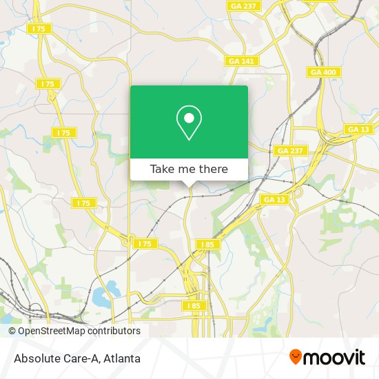 Mapa de Absolute Care-A