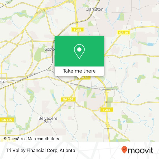 Mapa de Tri Valley Financial Corp