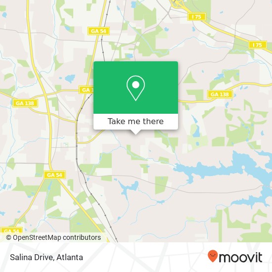 Salina Drive map