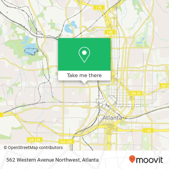 562 Western Avenue Northwest map