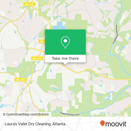 Laura's Valet Dry Cleaning map