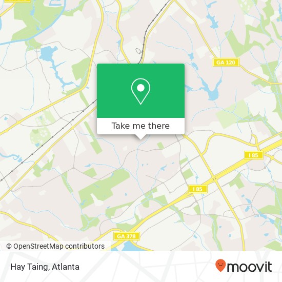Hay Taing map