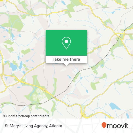 Mapa de St Mary's Living Agency