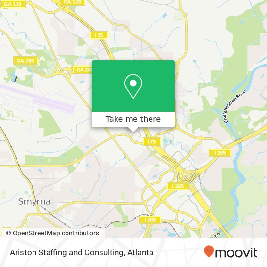 Ariston Staffing and Consulting map