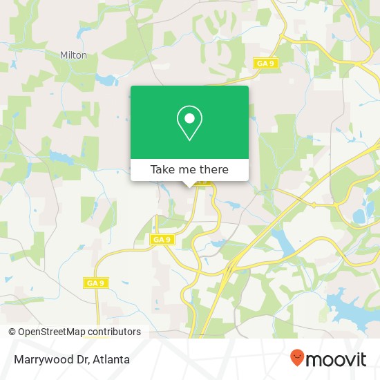 Mapa de Marrywood Dr