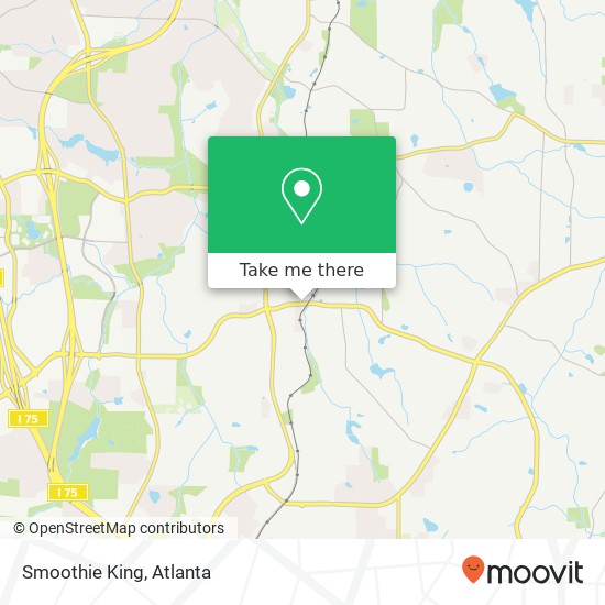 Smoothie King map