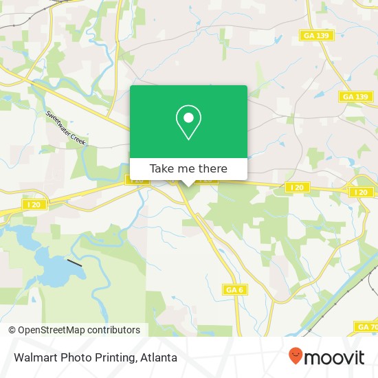 Walmart Photo Printing map