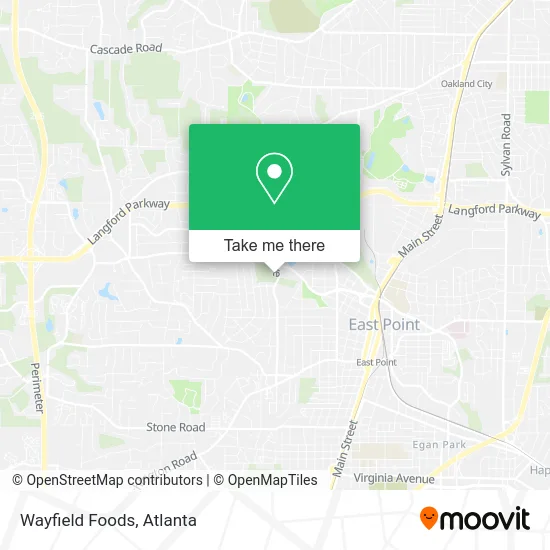 Wayfield Foods map