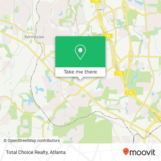 Total Choice Realty map