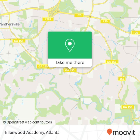 Ellenwood Academy map