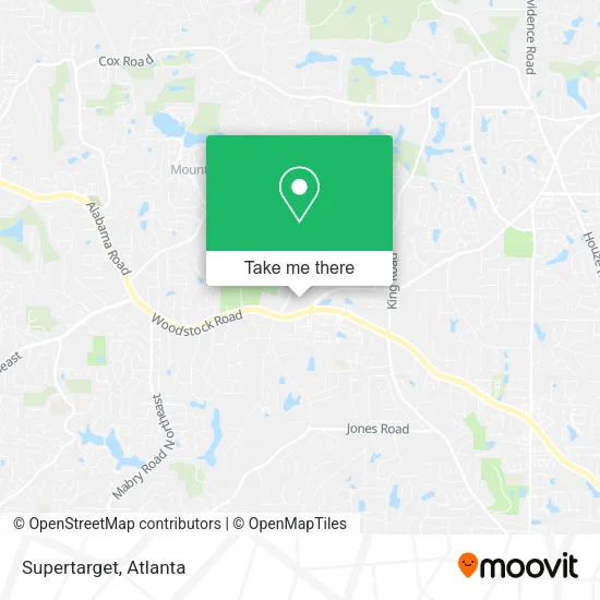 Supertarget map