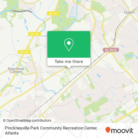 Mapa de Pinckneyville Park Community Recreation Center