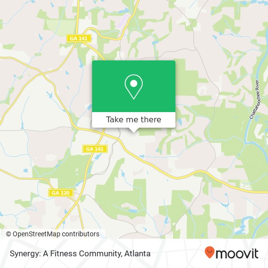 Mapa de Synergy: A Fitness Community