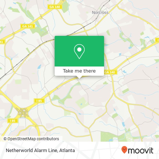 Netherworld Alarm Line map