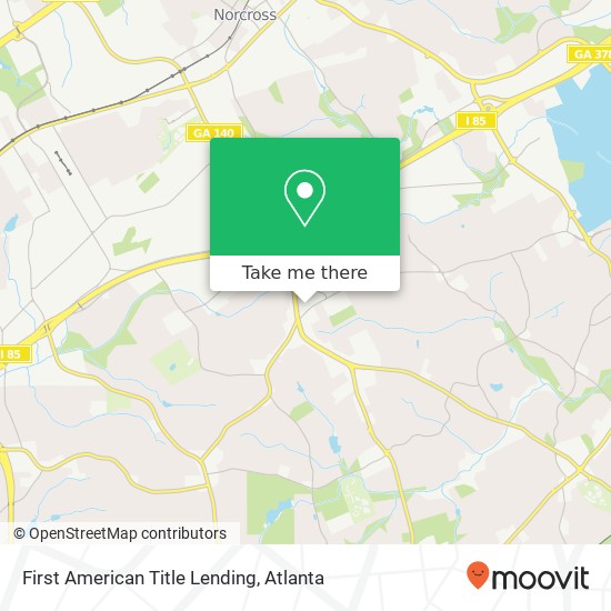 First American Title Lending map