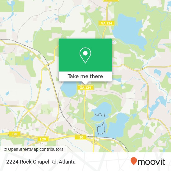 Mapa de 2224 Rock Chapel Rd