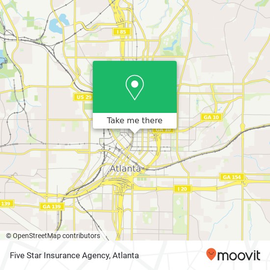 Five Star Insurance Agency map