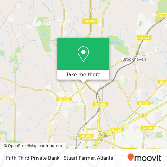 Fifth Third Private Bank - Stuart Farmer map