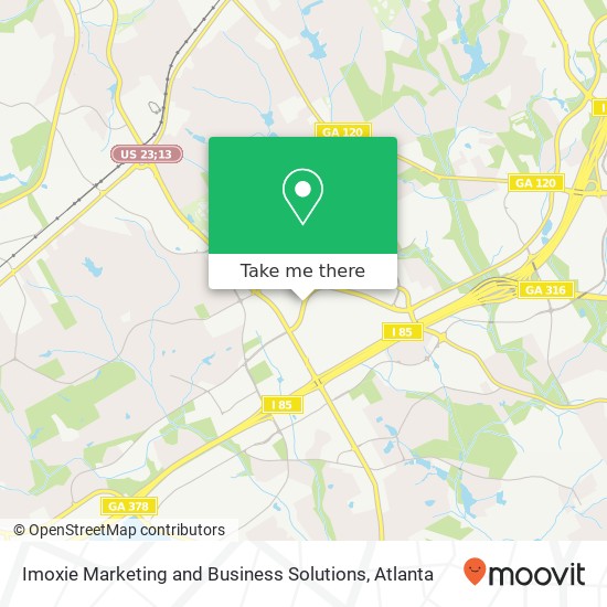 Imoxie Marketing and Business Solutions map