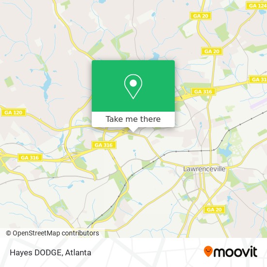 Mapa de Hayes DODGE