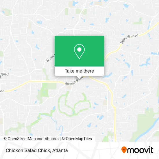 Chicken Salad Chick map